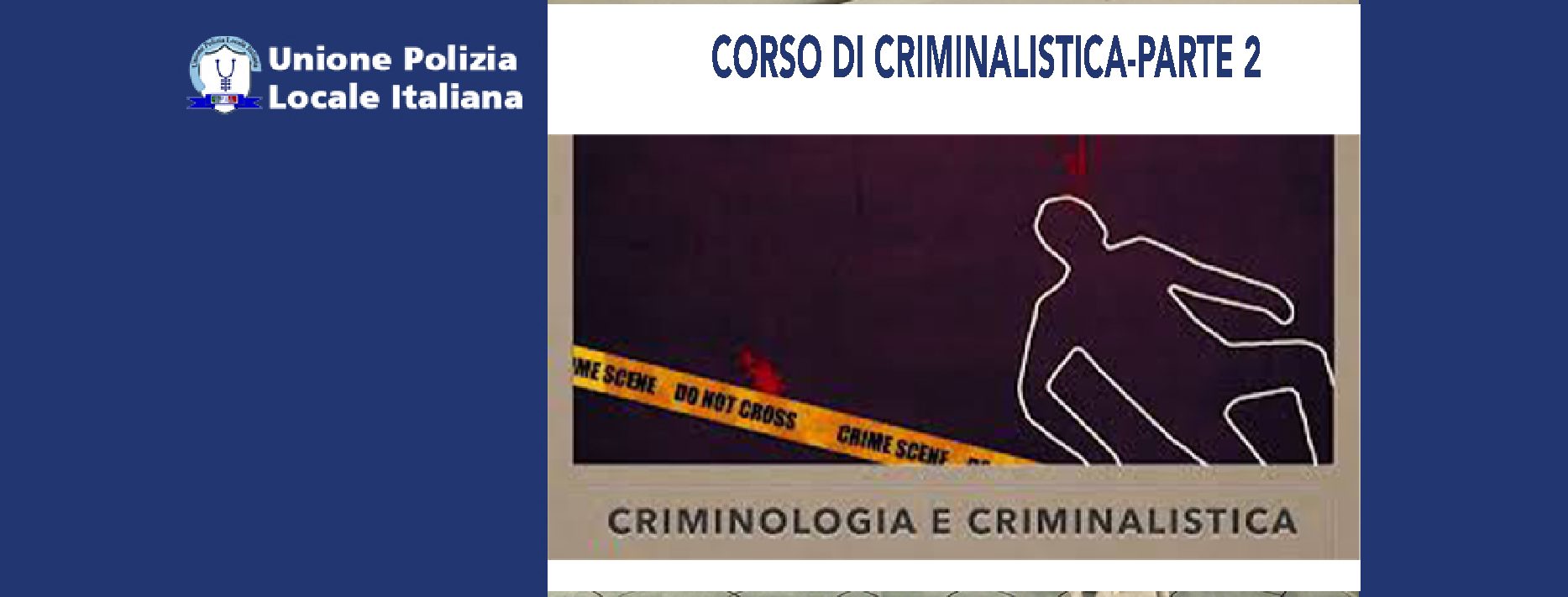 CORSO DI CRIMINALISTICA-Parte 2