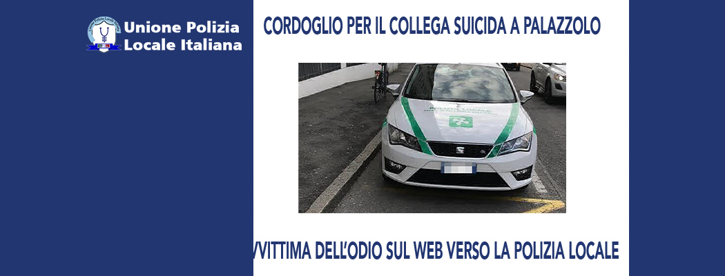 SOLIDARIETA' E CORDOGLIO PER IL SUICIDIO DEL COLLEGA DI PALAZZOLO DELL'OGLIO, VITTIMA DELL'ODIO