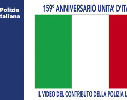 LA POLIZIA LOCALE ONORA L'ANNIVERSARIO DELL'UNITA' D'ITALIA CON IL PROPRIO SERVIZIO