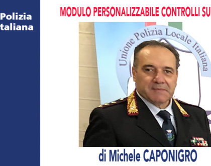 MODELLO REGISTRO CONTROLLI SU STRADA COVID (modulo personalizzabile) di M.Caponigro.