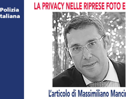 LA PRIVACY NELLE RIPRESE FOTO E VIDEO di M.Mancini