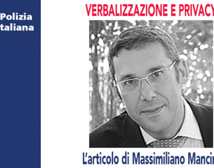 VERBALIZZAZIONE E PRIVACY di M.Mancini