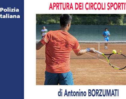 APERTURA DEI CIRCOLI SPORTIVI di A.Borzumati