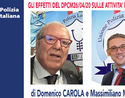 GLI EFFETTI DEL DPCM 26-04-20 SULLE ATTIVITA' PRODUTTIVE di D.Carola e M.Mancini