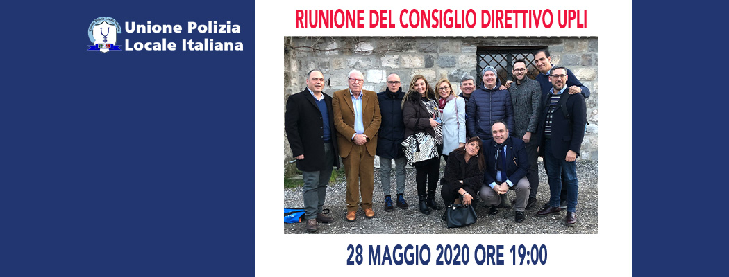 8° RIUNIONE DEL CONSIGLIO DIRETTIVO dell'ANNO 2020