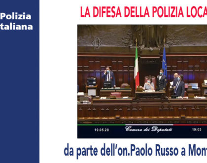 LA DIFESA DELLA POLIZIA LOCALE NELL'AULA DI MONTECITORIO