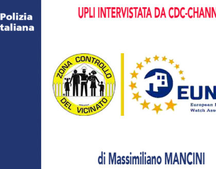 UPLI INTERVISTATA DA CDV-CHANNEL IL CANALE DEL CONTROLLO DI VICINATO