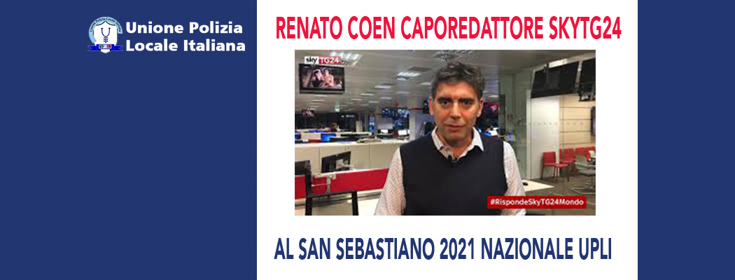 RENATO COEN DI SKY ITALIA ALLA DIRETTA NAZIONALE UPLI PER IL SAN SEBASTIANO