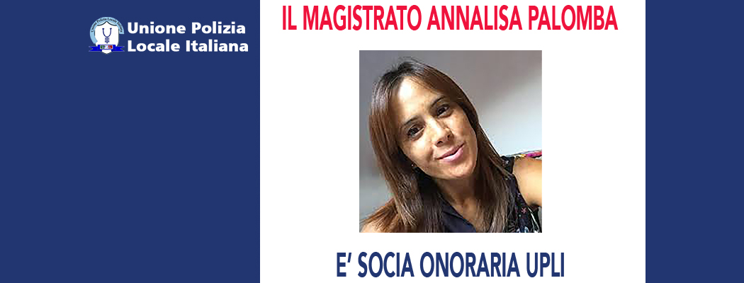 ANNALISA PALOMBA È SOCIA ONORARIO DELL'UPLI