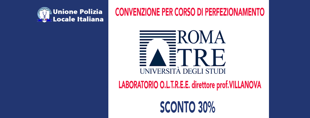 CONVENZIONE UNIVERSITARIA UPLI - LABORATORIO OLTRE UNIROMA3