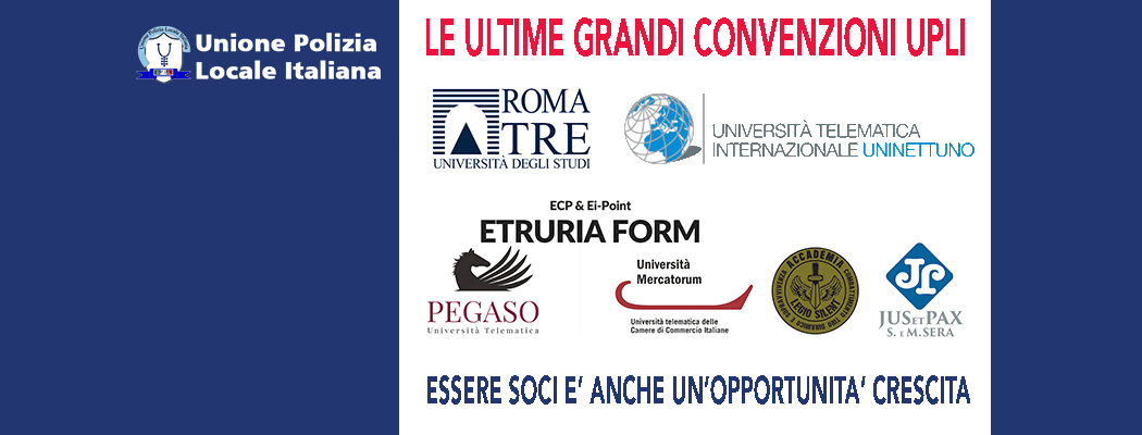 LE NUOVE GRANDI CONVENZIONI UPLI