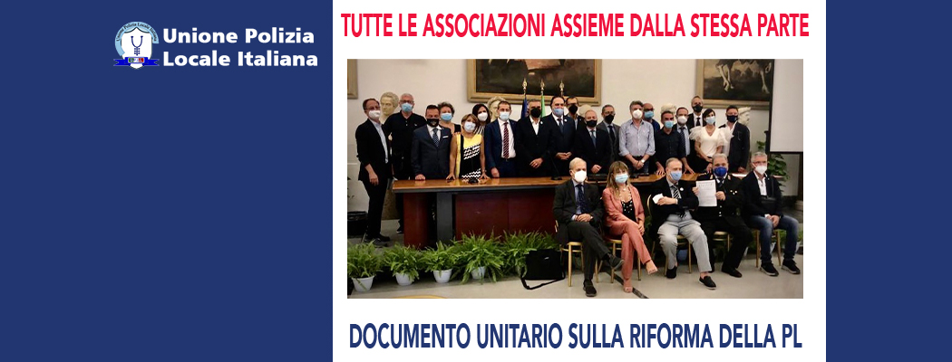 PER LA PRIMA VOLTA TUTTE LE ASSOCIAZIONI ASSIEME DALLA STESSA PARTE