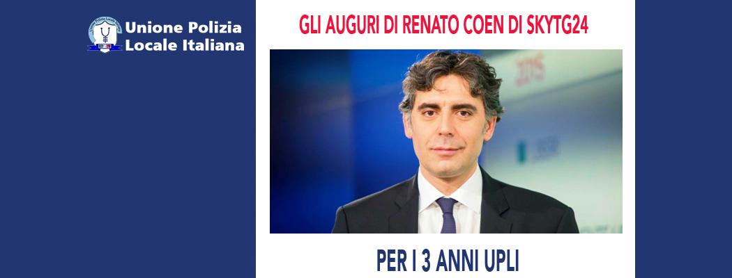 GLI AUGURI DI RENATO COEN DI SKY ITALIA PER IL 3° COMPLEANNO UPLI