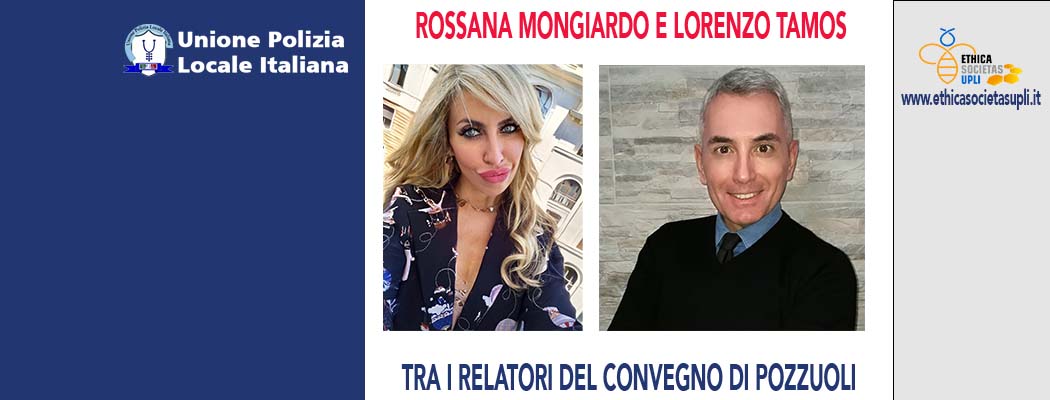 ROSSANA MONGIARDO E LORENZO TAMOS AL CONVEGNO DI POZZUOLI