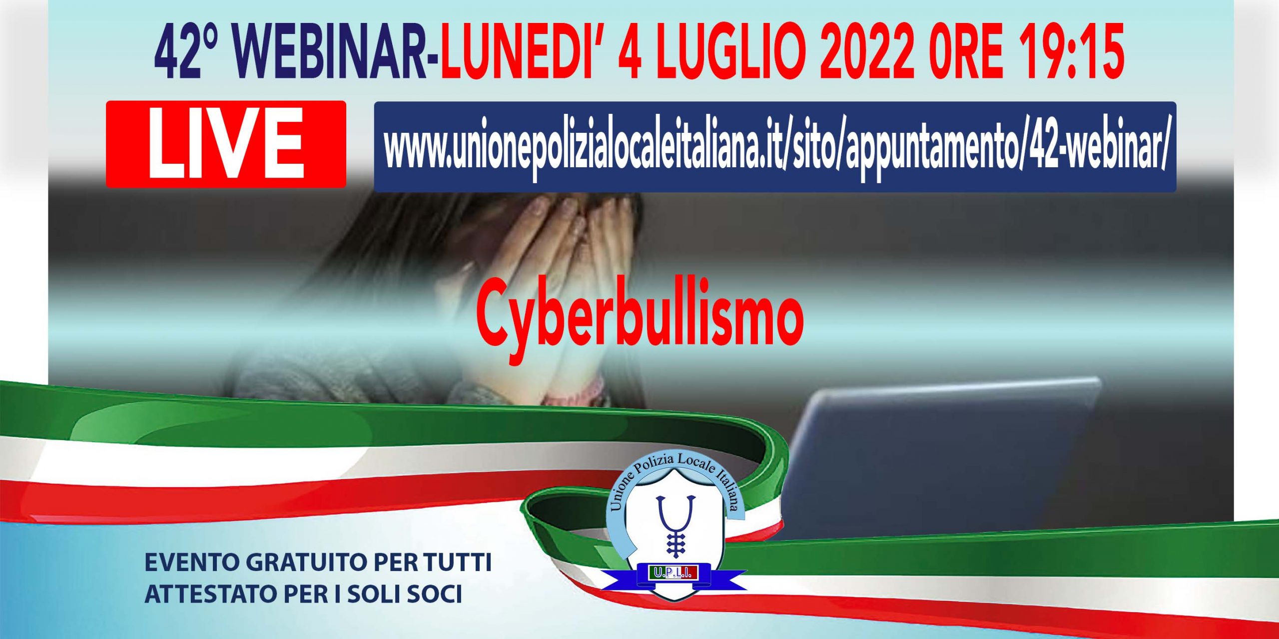 42° WEBINAR UPLI: CYBERBULLISMO