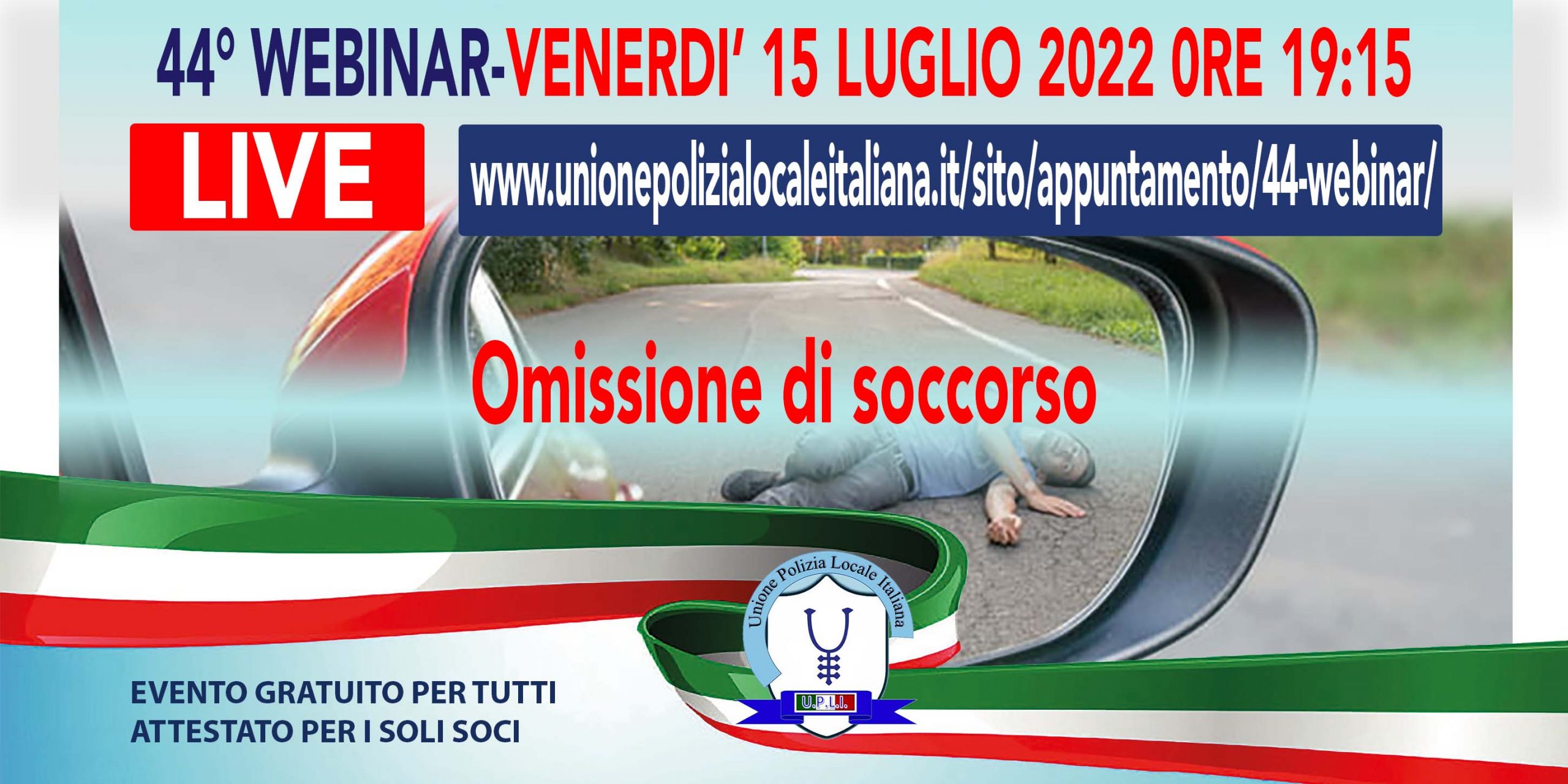 44° WEBINAR UPLI: OMISSIONE DI SOCCORSO