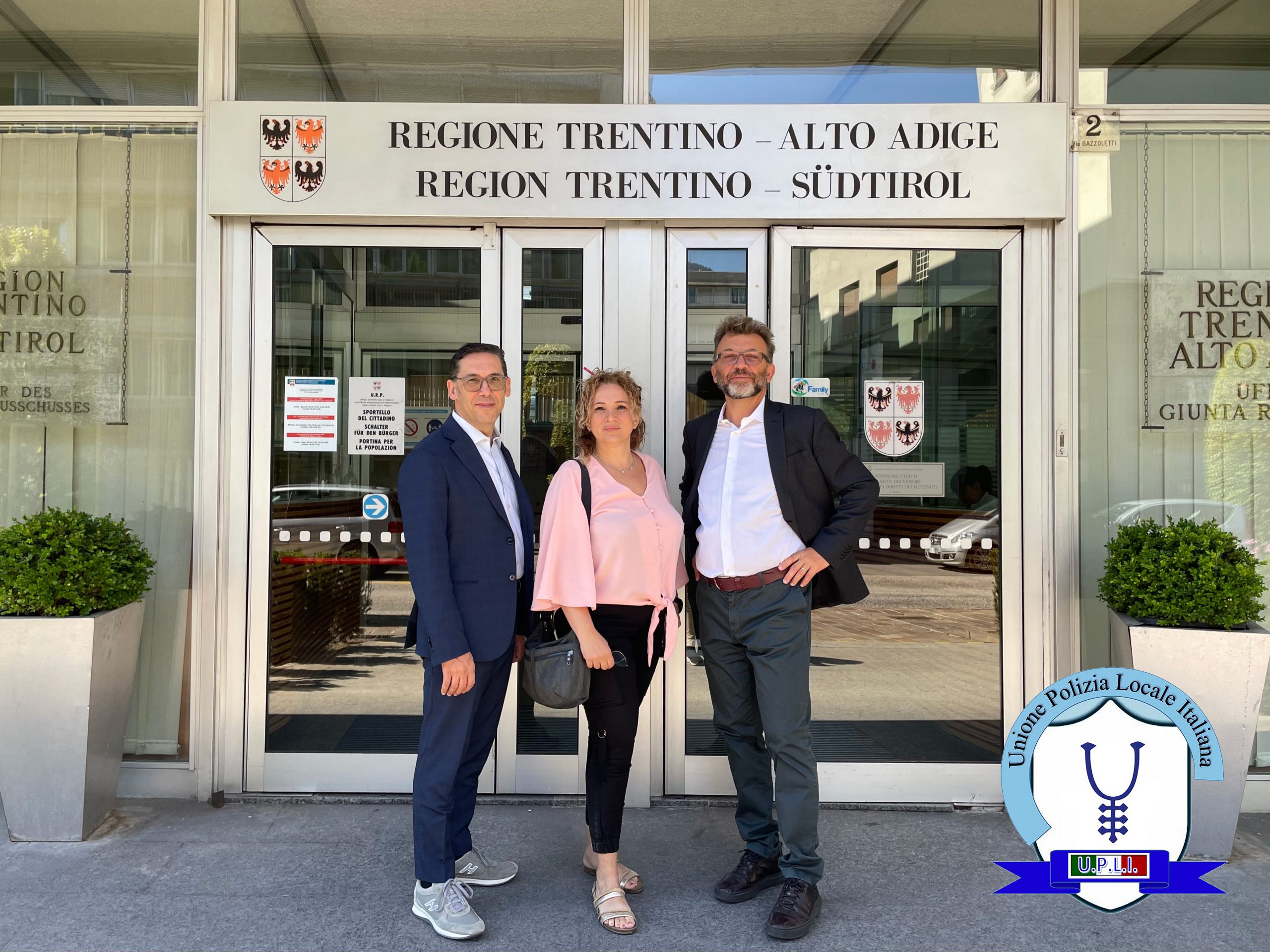 UPLI ACCOLTA DALLA REGIONE TRENTINO ALTO ADIGE