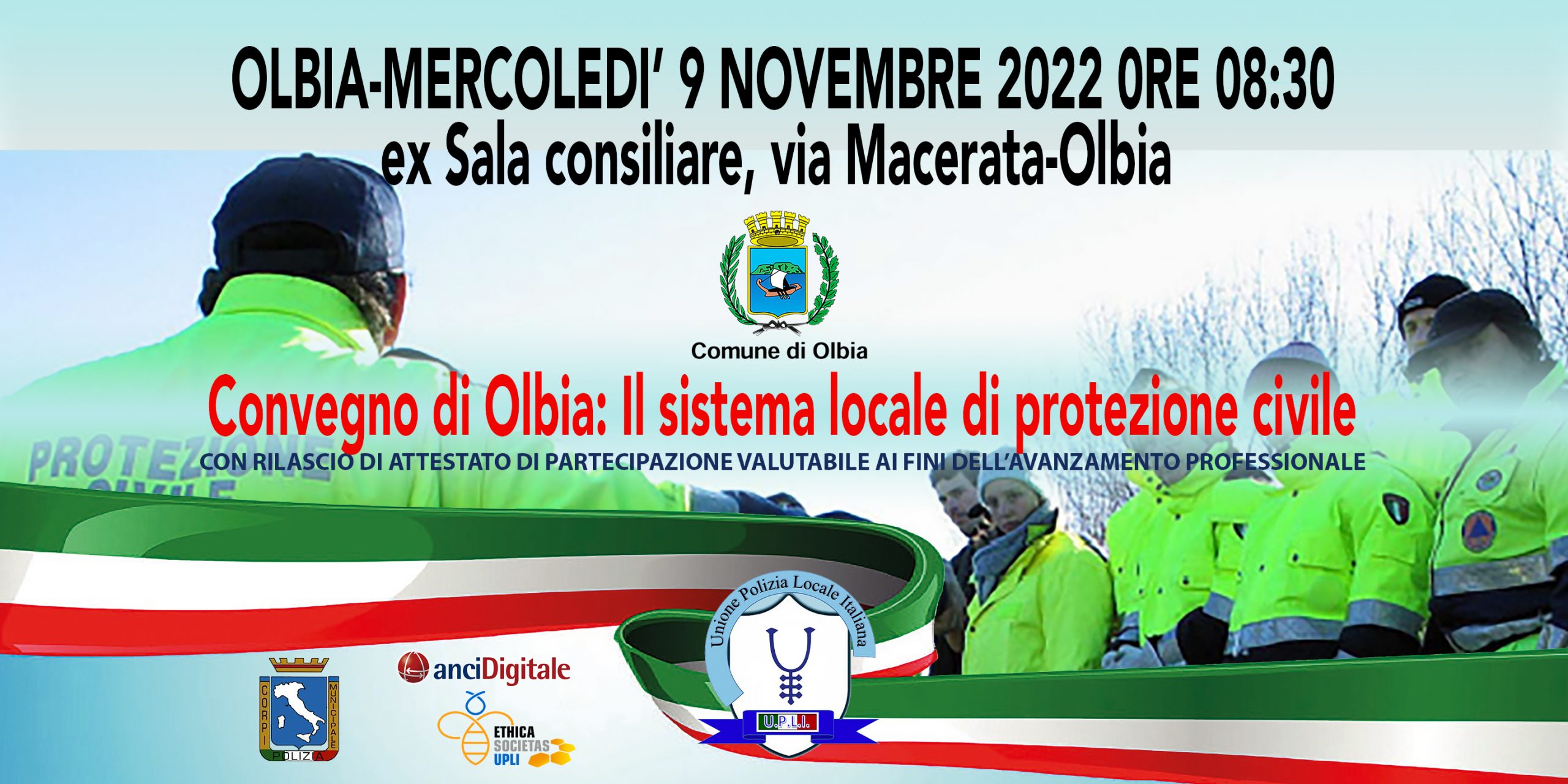 CONVEGNO DI OLBIA-IL SISTEMA LOCALE DI PROTEZIONE CIVILE