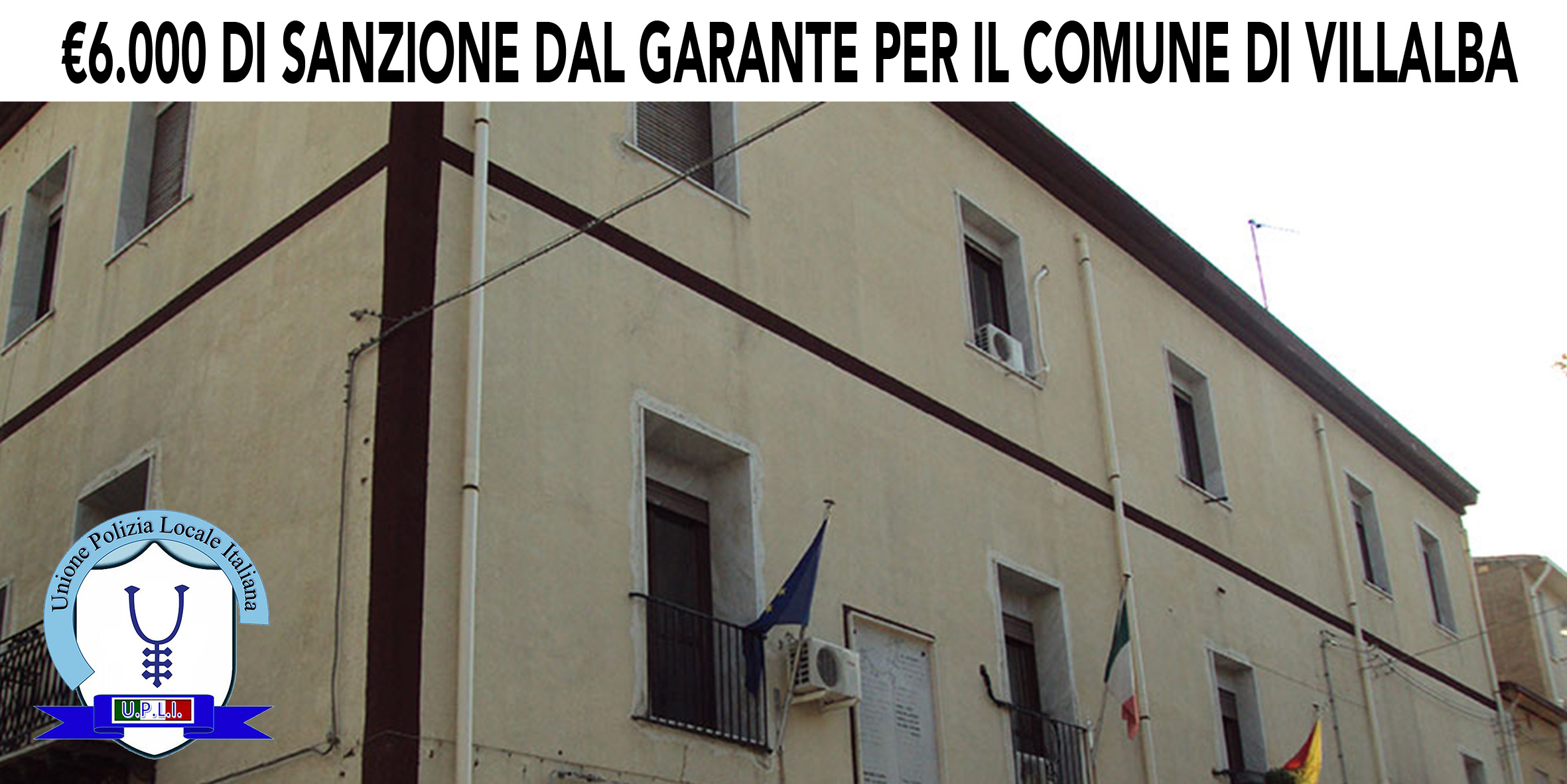 6.000 EURO DI SANZIONE DAL GARANTE AL COMUNE DI VILLABATE (PA), Massimiliano Mancini